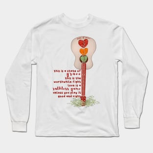 State of Grace, Taylor Inspired Red Long Sleeve T-Shirt